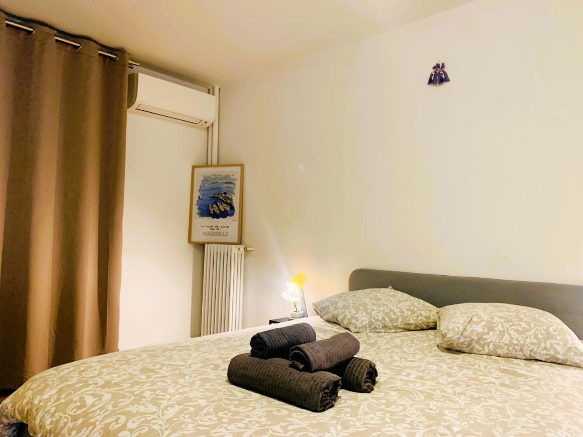 Apartamento Wonderful Place Near Vieux Port 56M2 Marsella Exterior foto